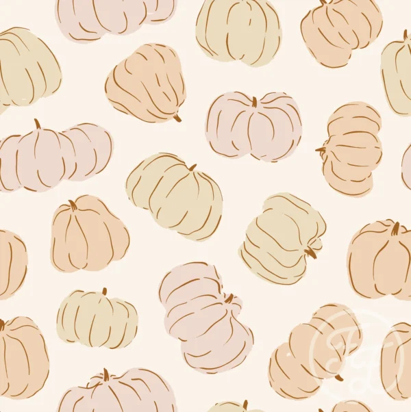 Pastel Pumpkins Large