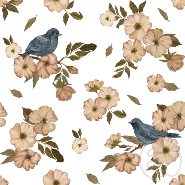 Birds & Flowers