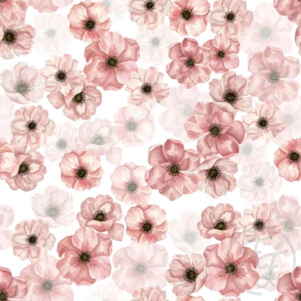 Pastel Flowers Pink