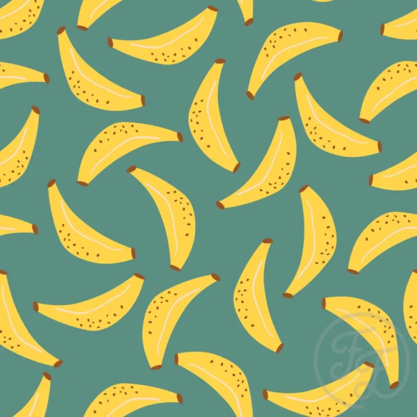 Bananas for you in slate green