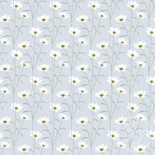 Ditsy Floral Light Blue