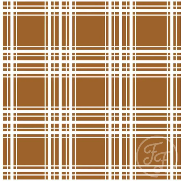 Squares & Stripes Brown