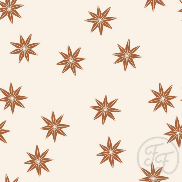 Paper Christmas Stars Brown