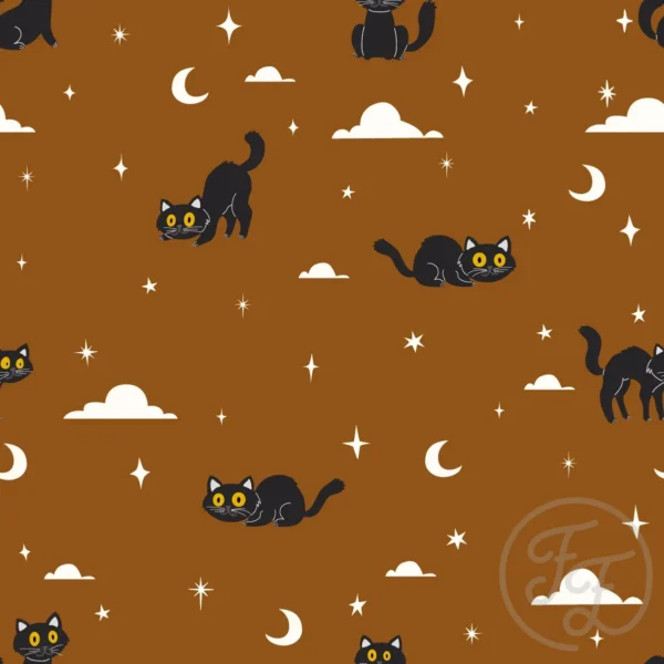 Black Cats in Rope