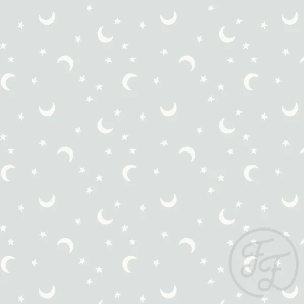 Moon & Stars Baby Blue Small