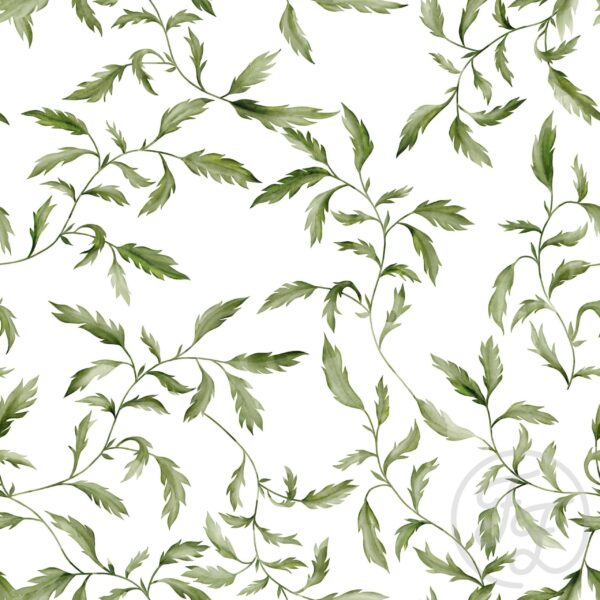 Trailing Leaves in Light Green