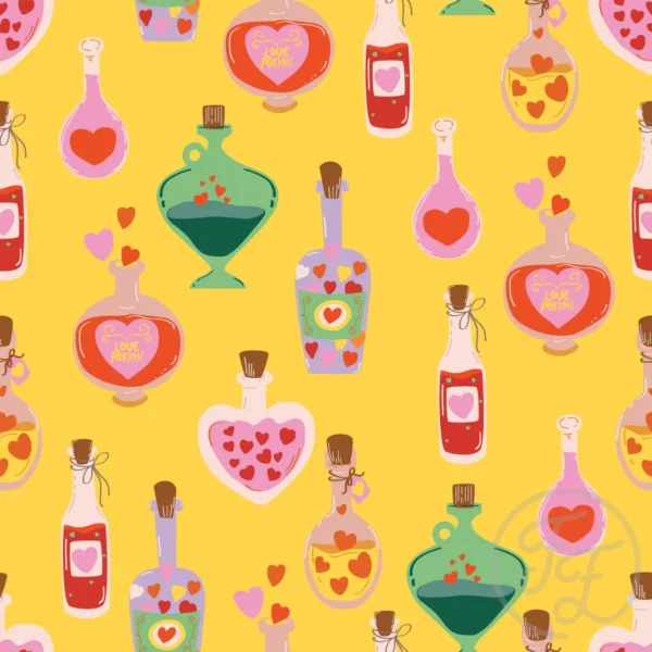 Self-love potion in naples yellow