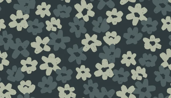 Fall Floral Dark Medium
