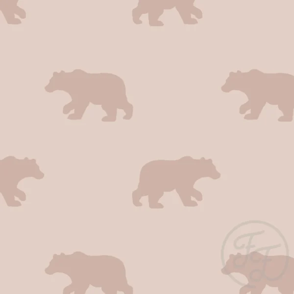 Bear Silhouette Camel