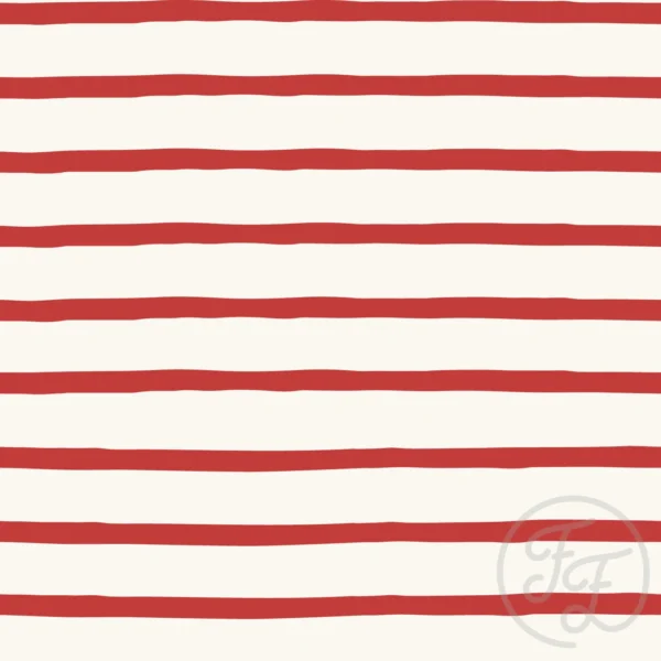 Candy Stripe Red