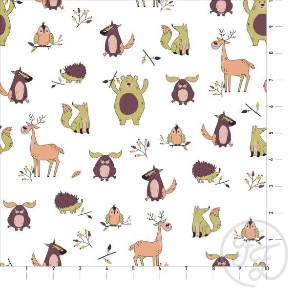 Grateful Animals in Offwhite
