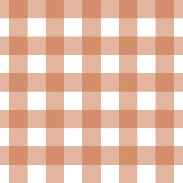 Gingham Terracota