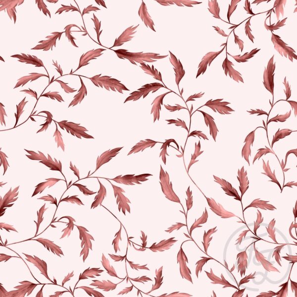 Trailing Leaves in Pink