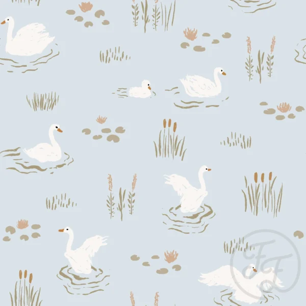 Swans Iceblue