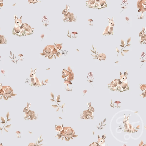Winter Animals Grey