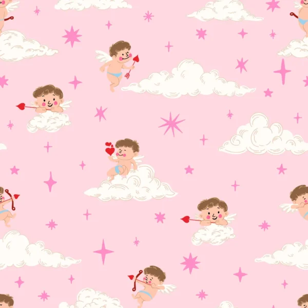 Little Cupid in Pale Pink