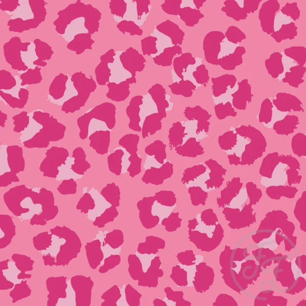 Leopard Spots Pink Big