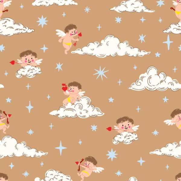 Little Cupid in Sand Brown