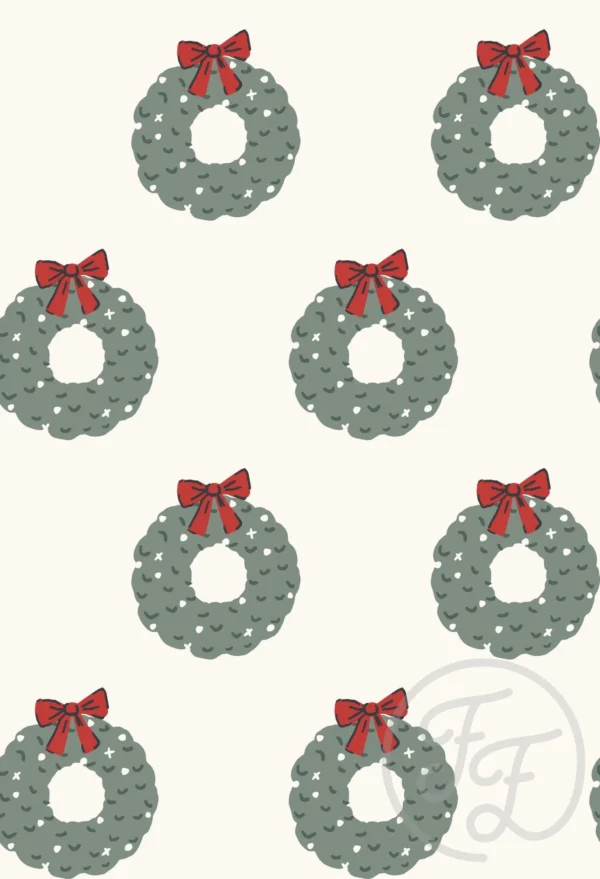 Xmas Wreath Green