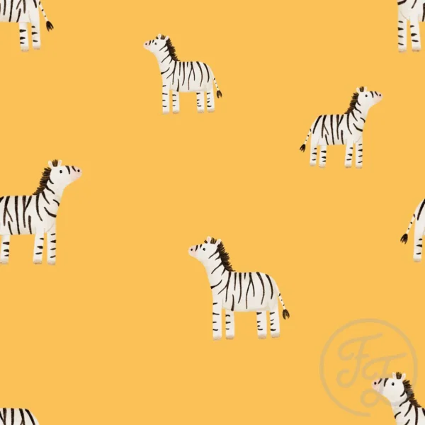 Safari Zebra Yellow