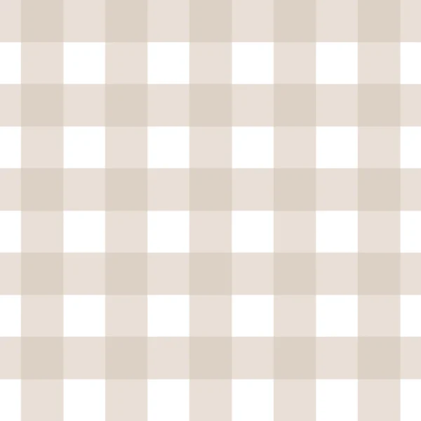 Gingham Beige