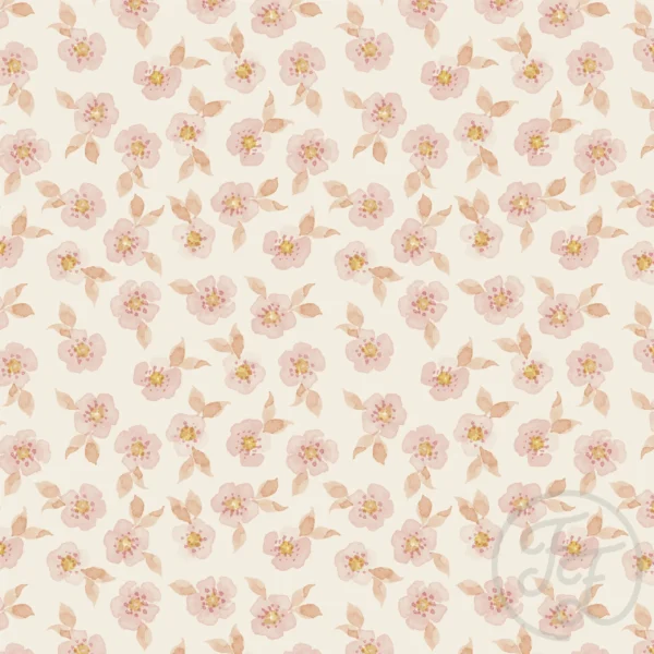 Rose Hip Flowers Pink