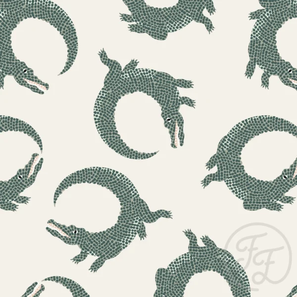 Crocodile Dots Sage