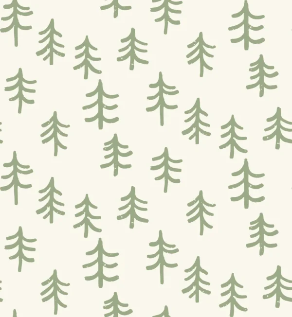 Simple Minimalistic Trees Light Green