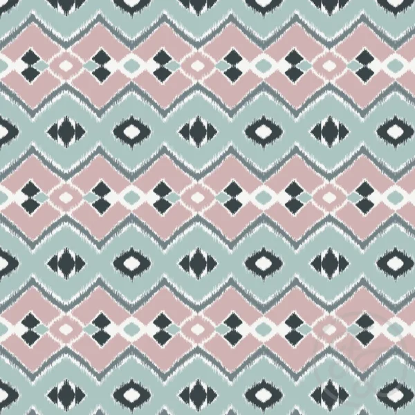 Ikat in Turquoise