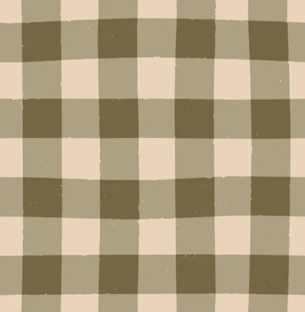 Autumn Gingham in Brown Small