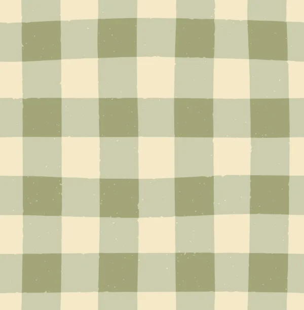 Autumn Gingham Green Large