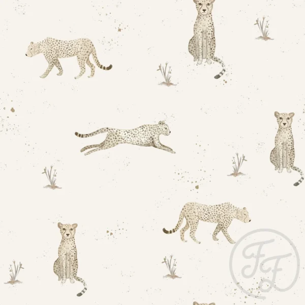 Leopard Muster Offwhite