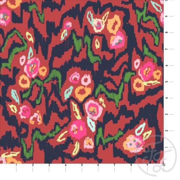 Blossom Blend in Dusty Red