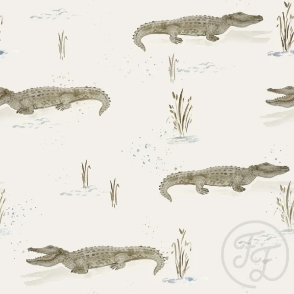 Crocodile Offwhite