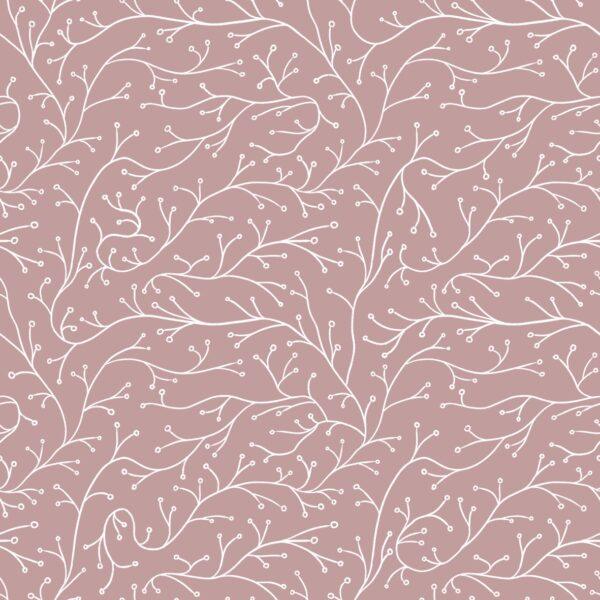 White Branches Old Pink