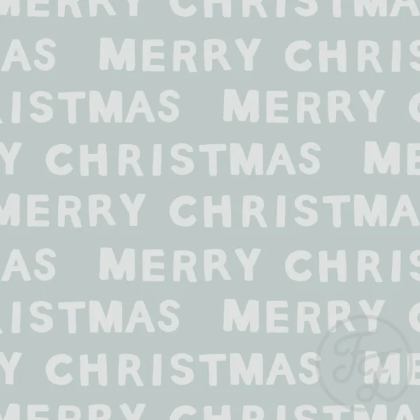 Merry Christmas Blue