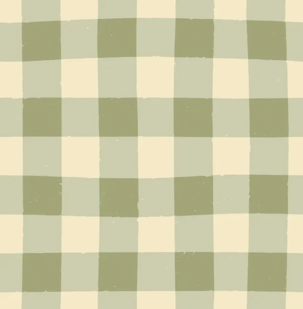 Autumn Gingham Green Small