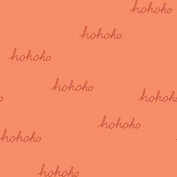 Hohoho Santa is Here in Soft Red