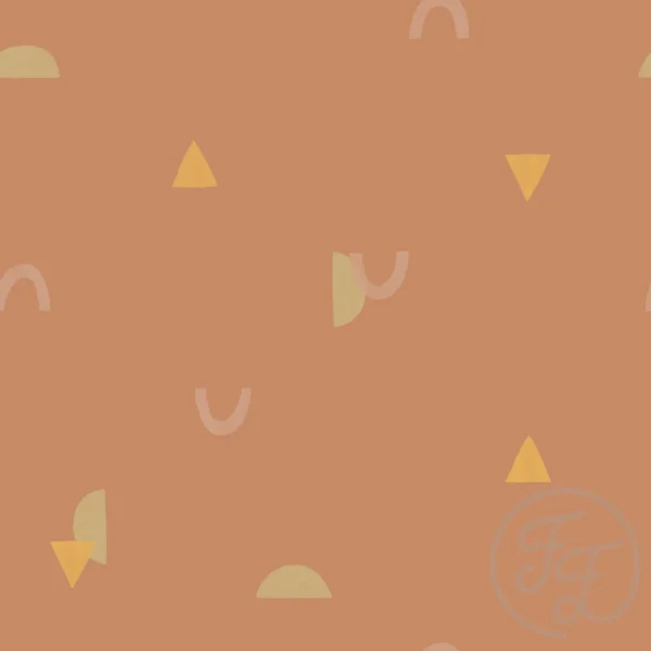 Geometric Shapes Copper