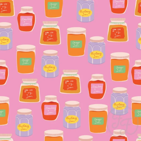 You're my jam in pink rose