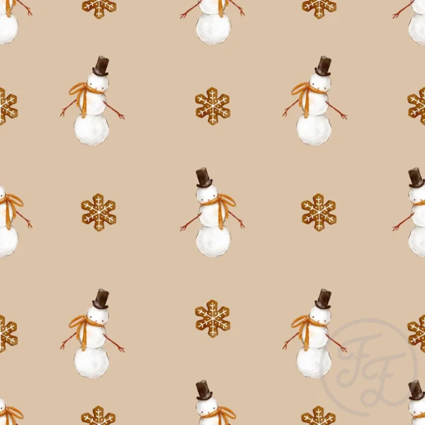 Frosty Snowman Almond