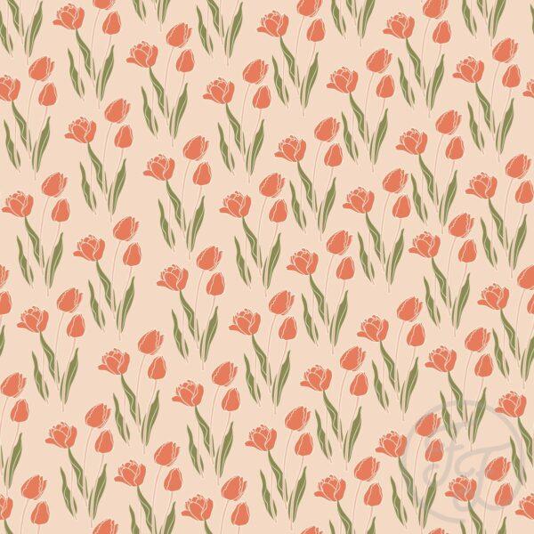Tulip Flower in Peach Puff