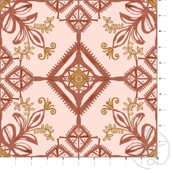 Boho Pattern in Monocrome Theme