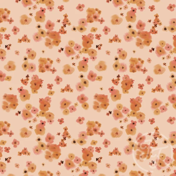 Melting Flower Peach Small