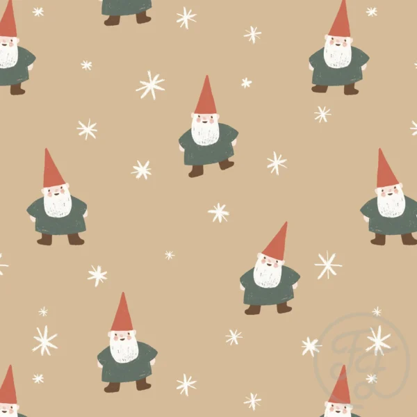 Christmas Gnome and Stars Big Toffee