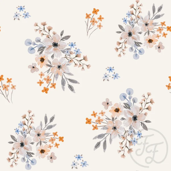 Flower Betty Blue Orange