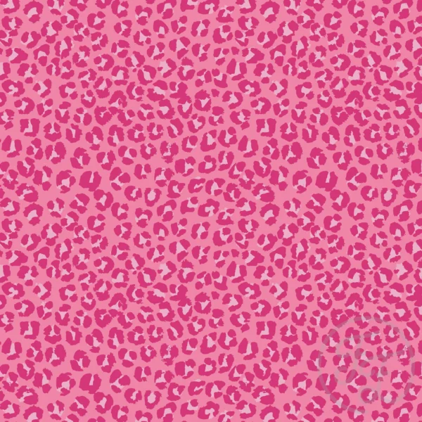 Leopard Spots Pink Small