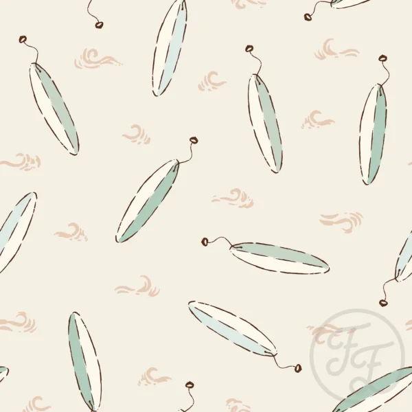 Surfboard Sand Green