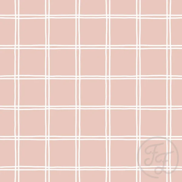 Wonky Checks Pink