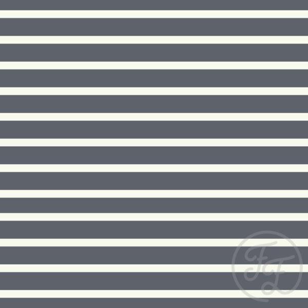 Stripe in Davy Grey